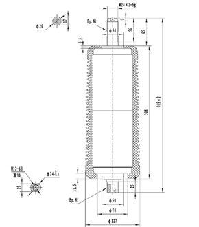 TD-40.5/1250-25CJ2 ZW32斷路器滅弧室