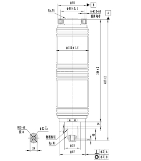 TD-40.5/(630、1250、1600)-(25、31.5)N1滅弧室