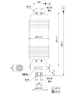TF-12/630-20F3負荷開關用滅弧室